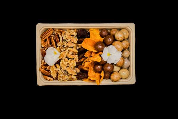 Mixed Fruits, Nuts & Chocolates - Celebration Trays